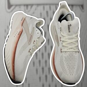 Brooks Glycerin 22 Coconut Chateau Rose Womens 10.5 Medium B Running Shoes